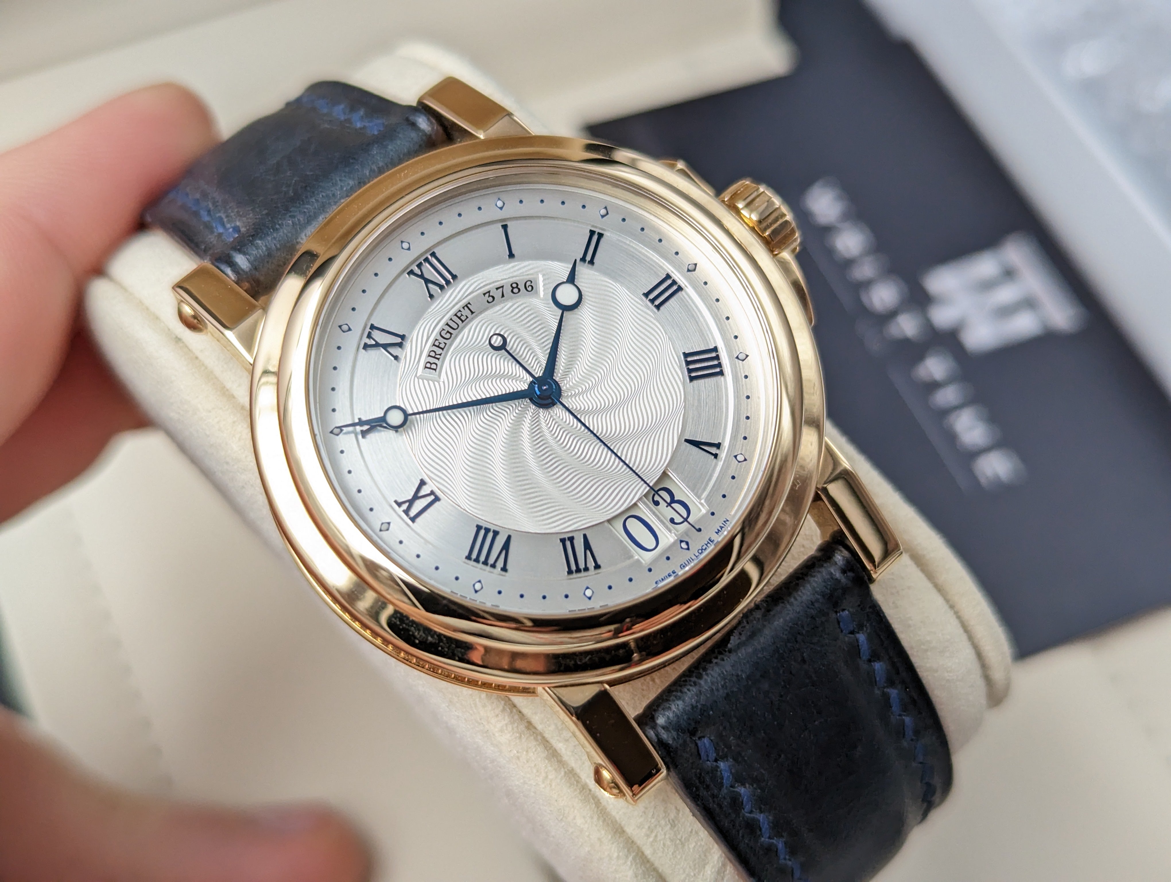 Breguet Marine Automatic Big Date 18k wristtimeco