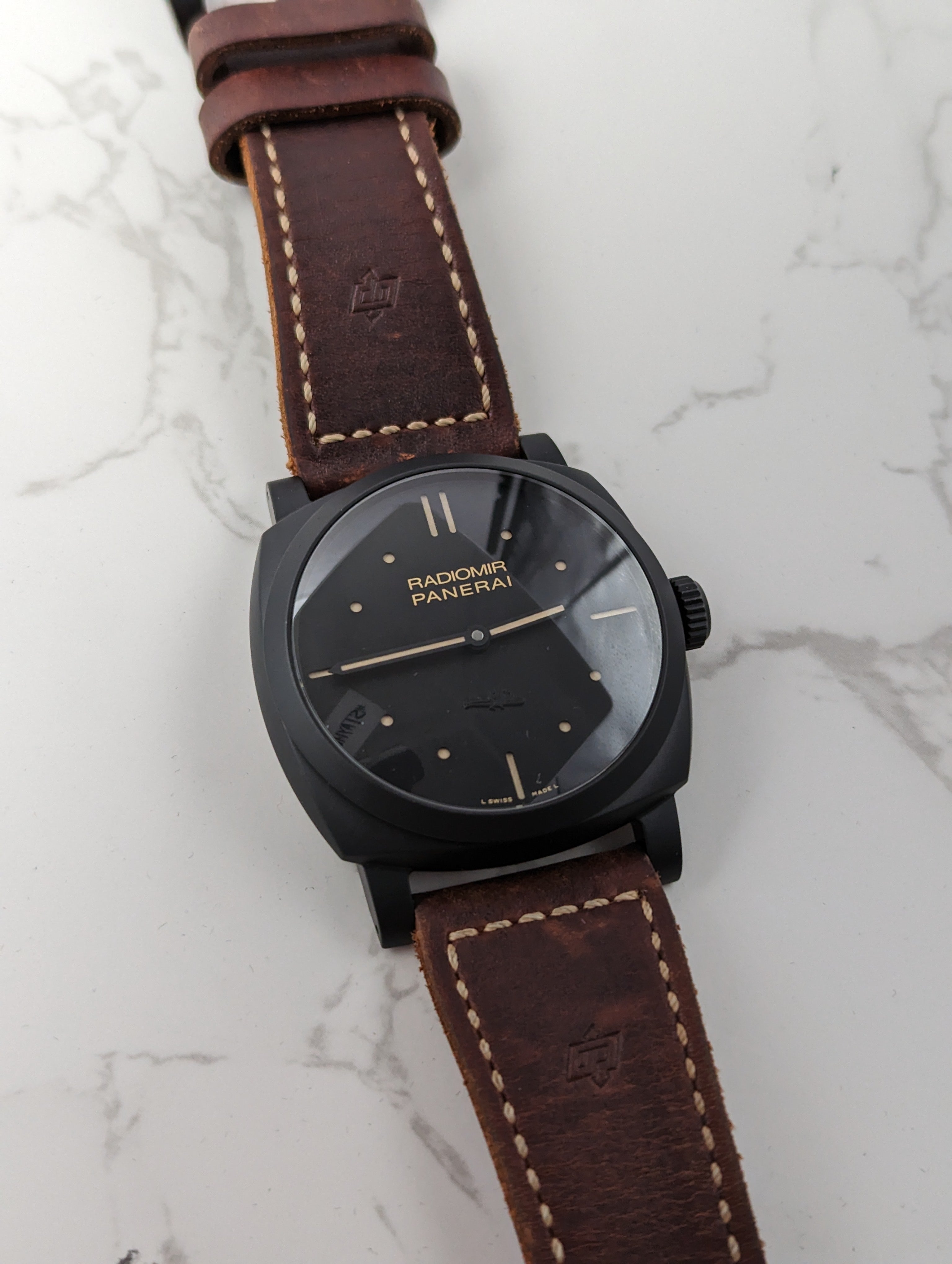 Panerai Radiomir 1940 PAM577 wristtimeco